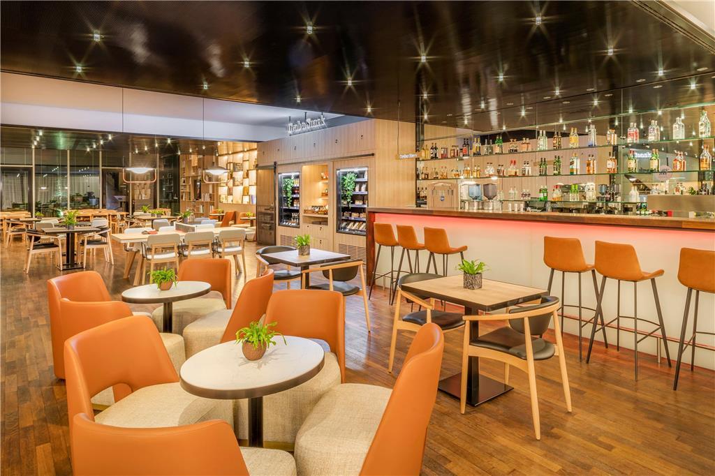 Innside By Melia Duesseldorf Seestern Restoran foto